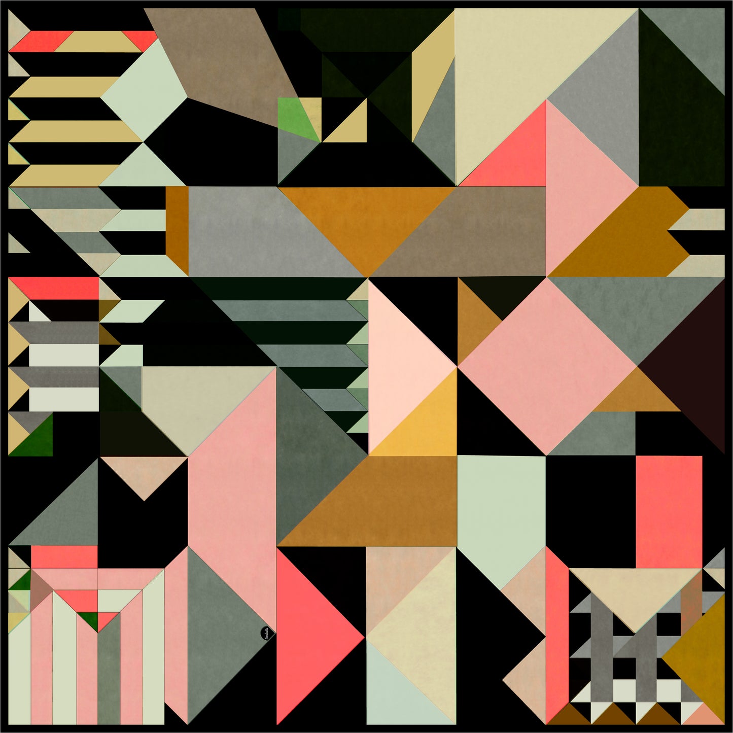 GÉOMÉTRIQUE / Grand Foulard