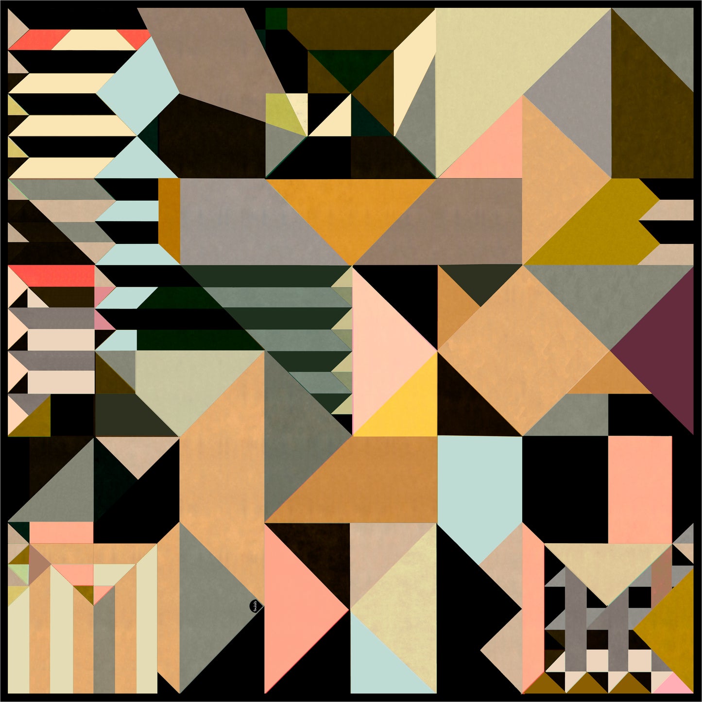GÉOMÉTRIQUE / Grand Foulard
