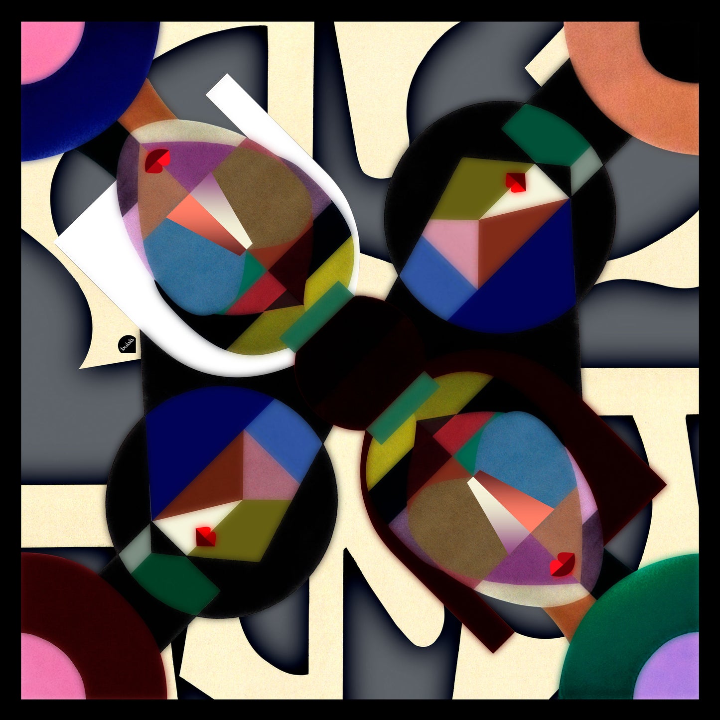 MASKERADE / Grand Foulard Wool Double