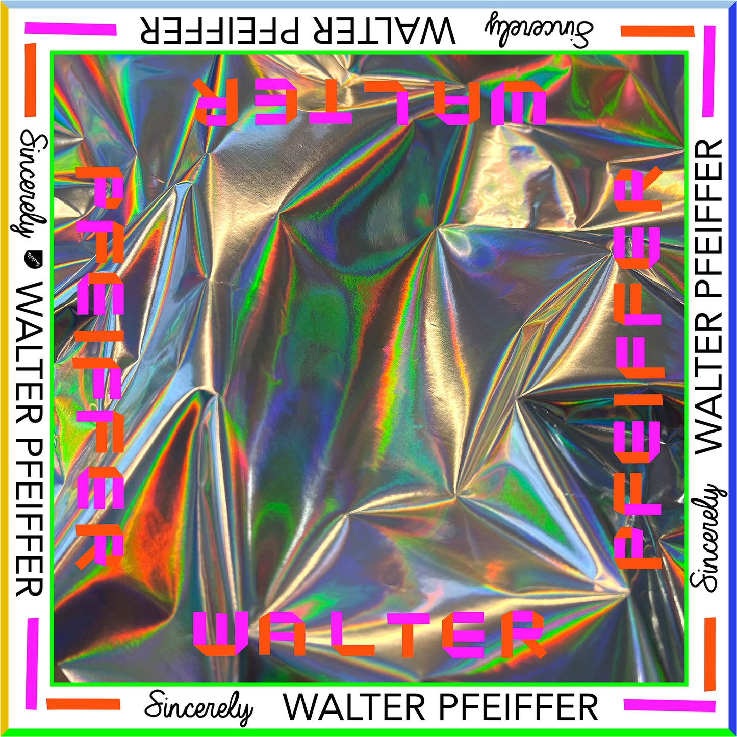 Walter Pfeiffer multimix Grand Foulard 135 x 135 cm Damen bunt Seide