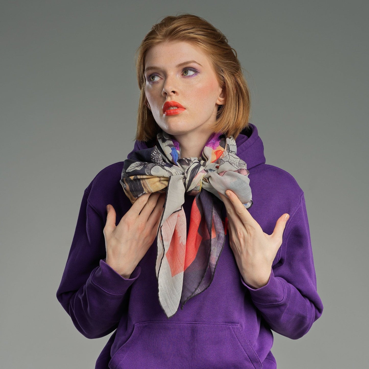 BONJOUR ELSA / Grand Foulard Wool - Foulalà