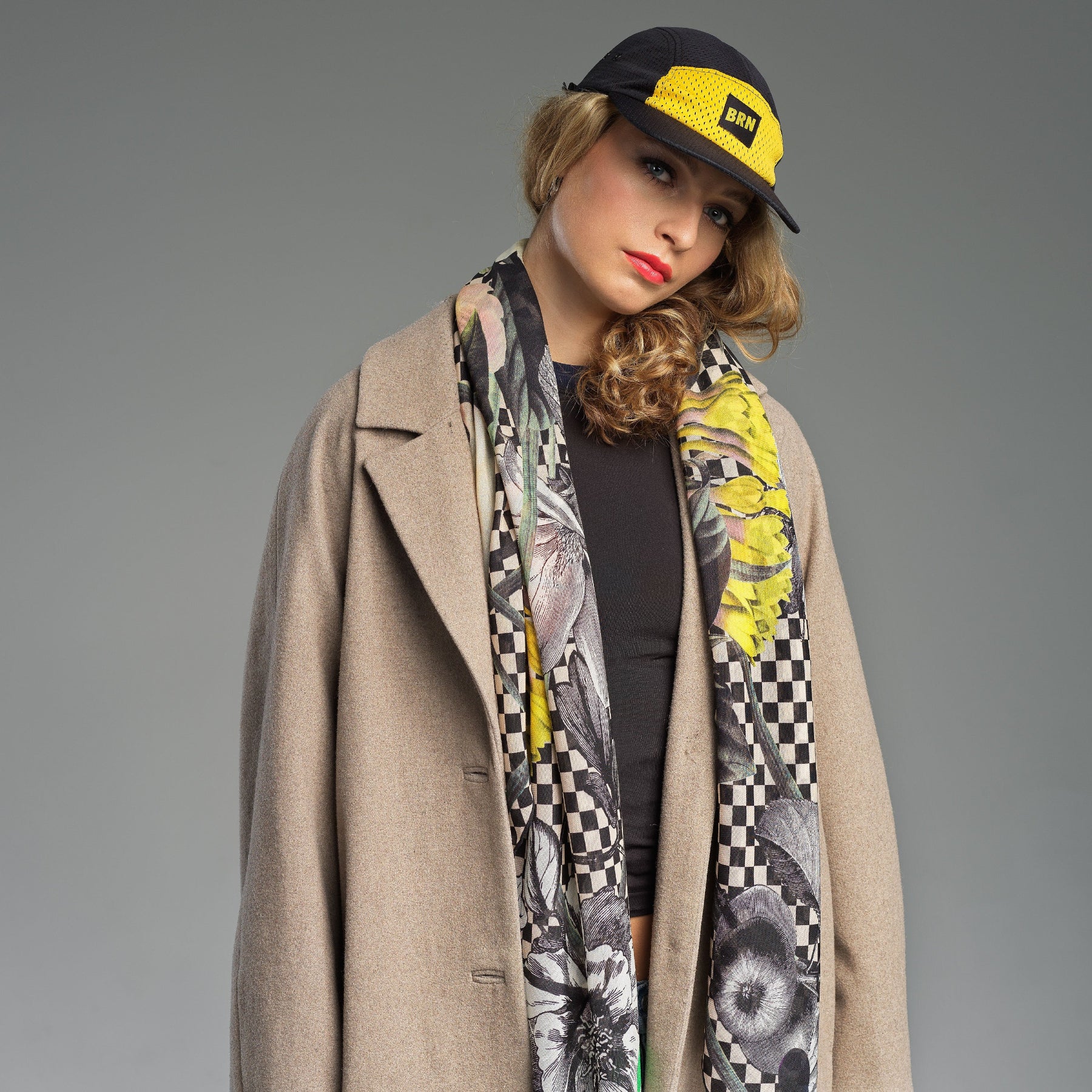 FLORA / Grand Foulard Wool - Foulalà