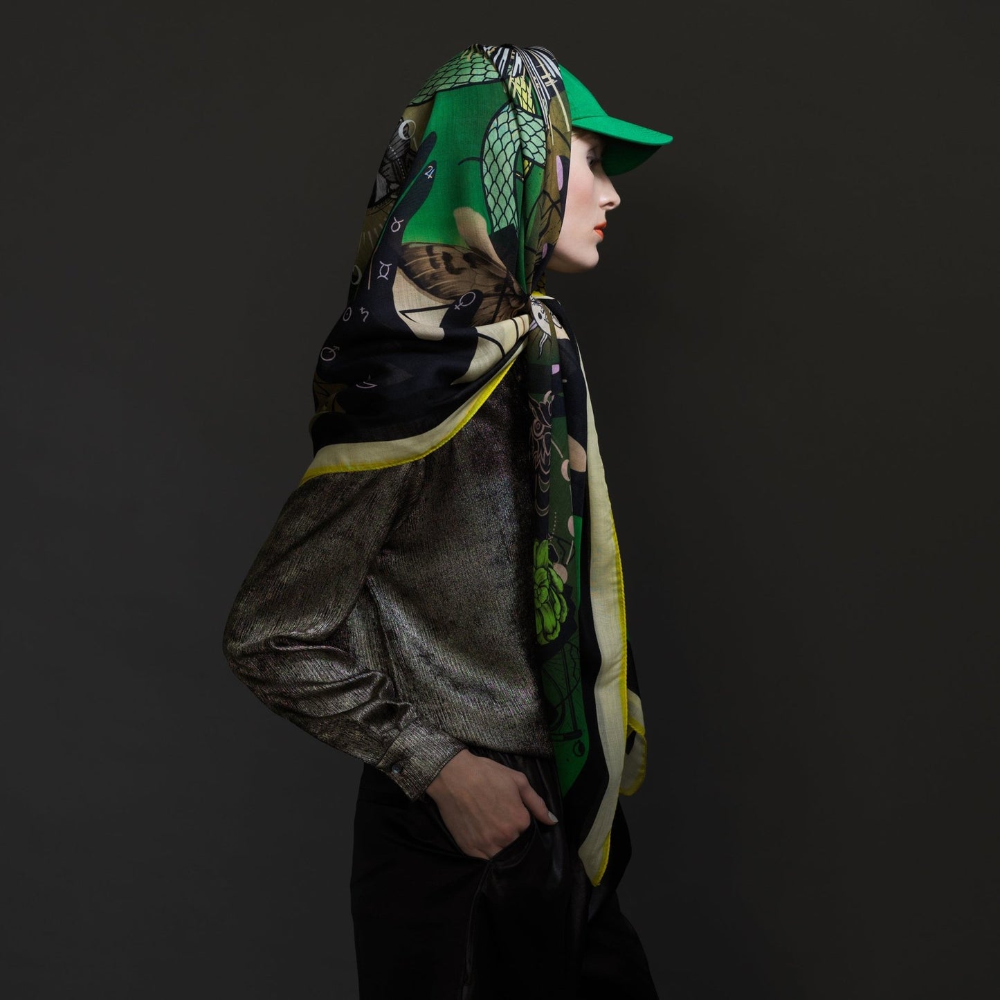 TAROT / Grand Foulard Wool - Foulalà